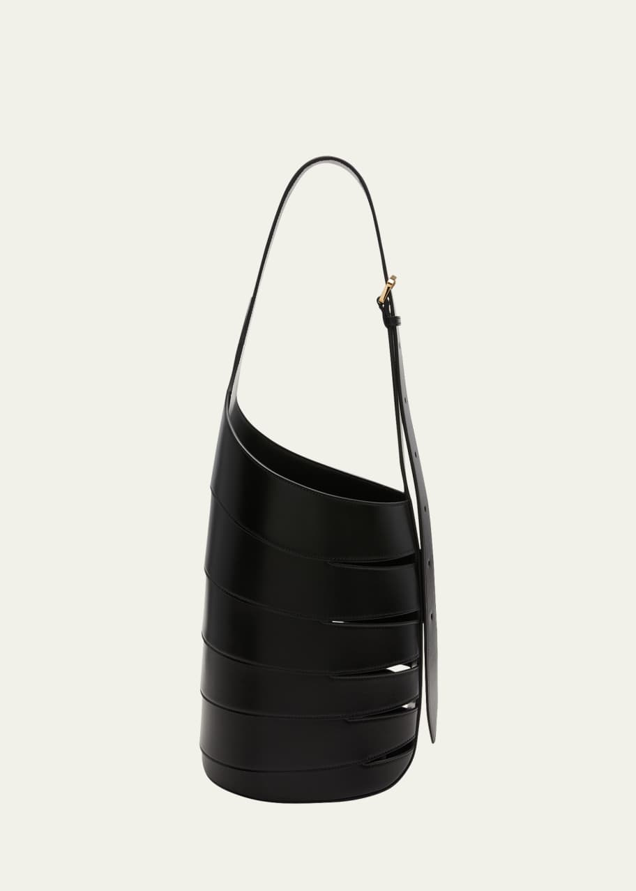 Image 1 of 1: Babel Medium Cutout Bucket Shoulder Bag