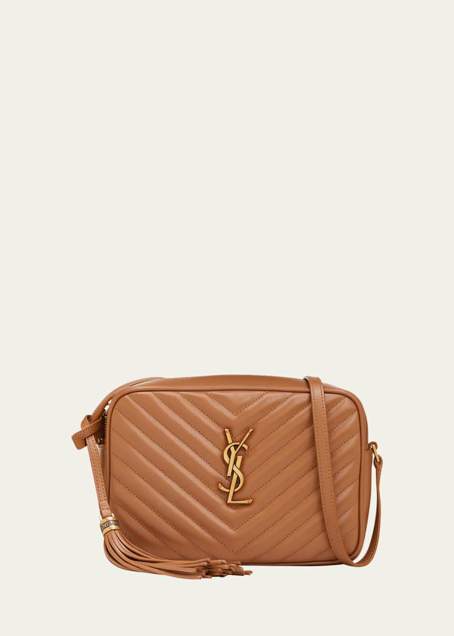 【SAINT LAURENT】LOU CAMERA BAG Saint Laurent Lou Medium YSL Camera Bag with Pocket and