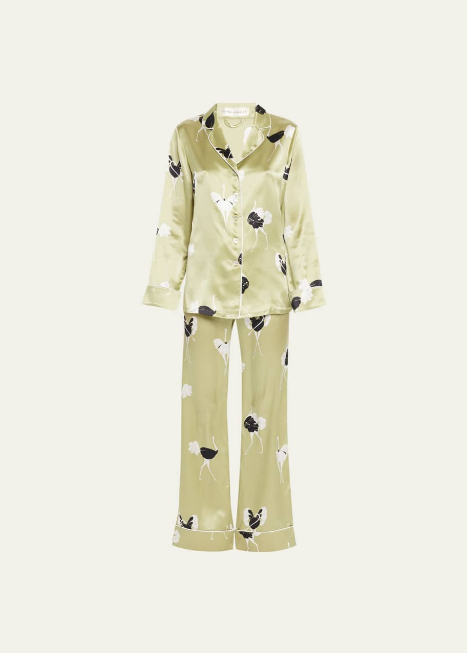 Olivia von halle pajama set 2025