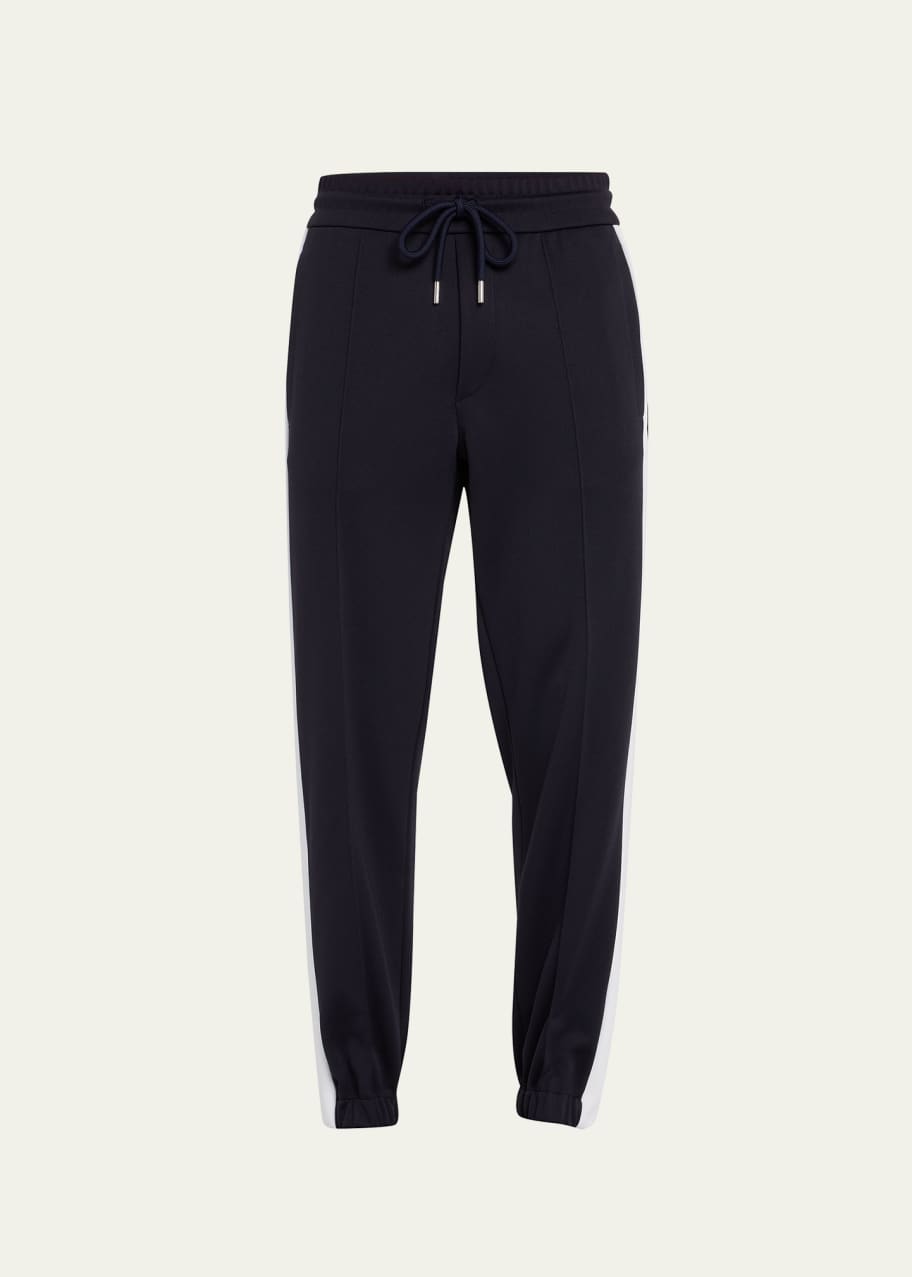 Moncler side stripe pants cheap