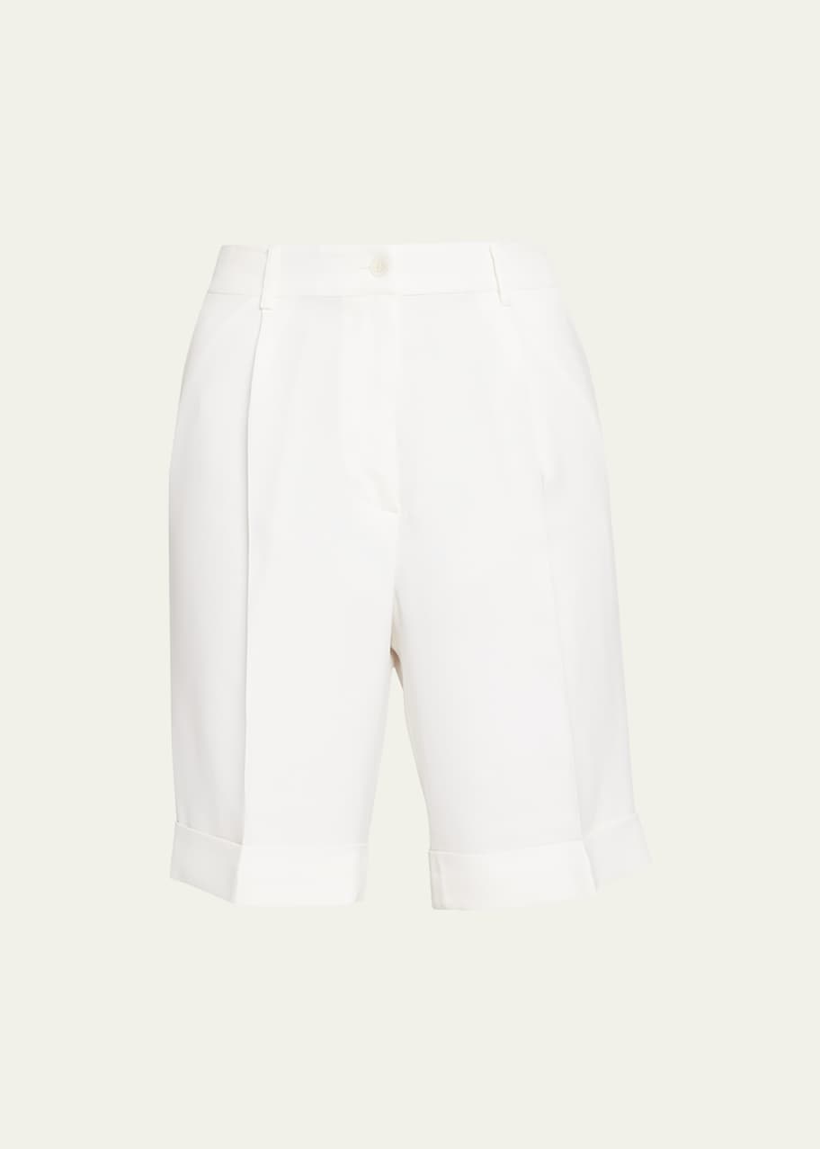 Kiton Cuffed Bermuda Shorts Bergdorf Goodman