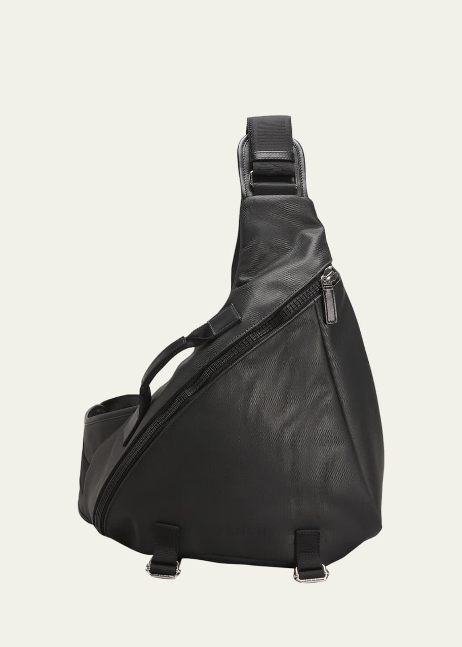 Givenchy Men s Medium Triangle Crossbody Bag Bergdorf Goodman