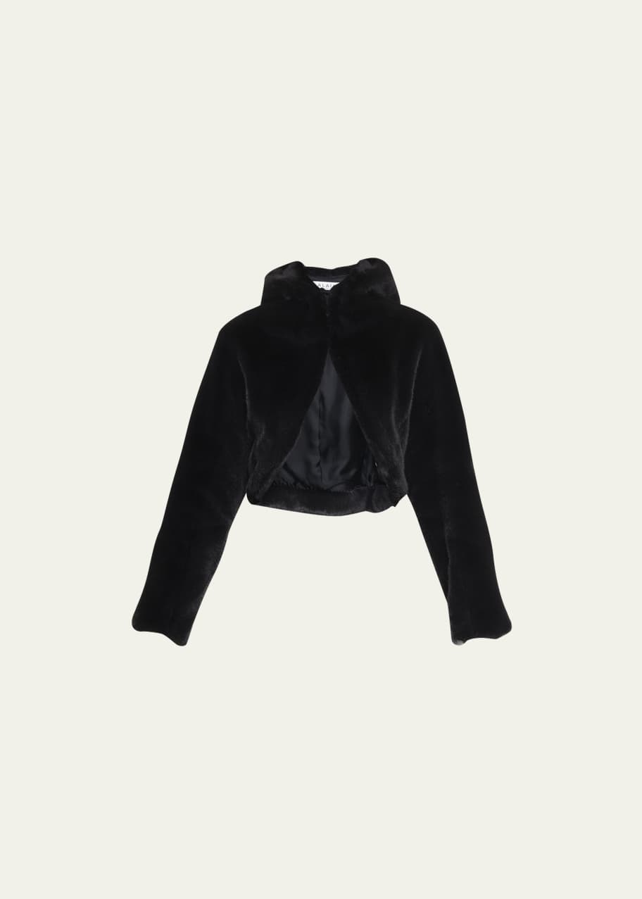 Child Faux Fur Bolero | Blossom | Helen Moore main image 1
