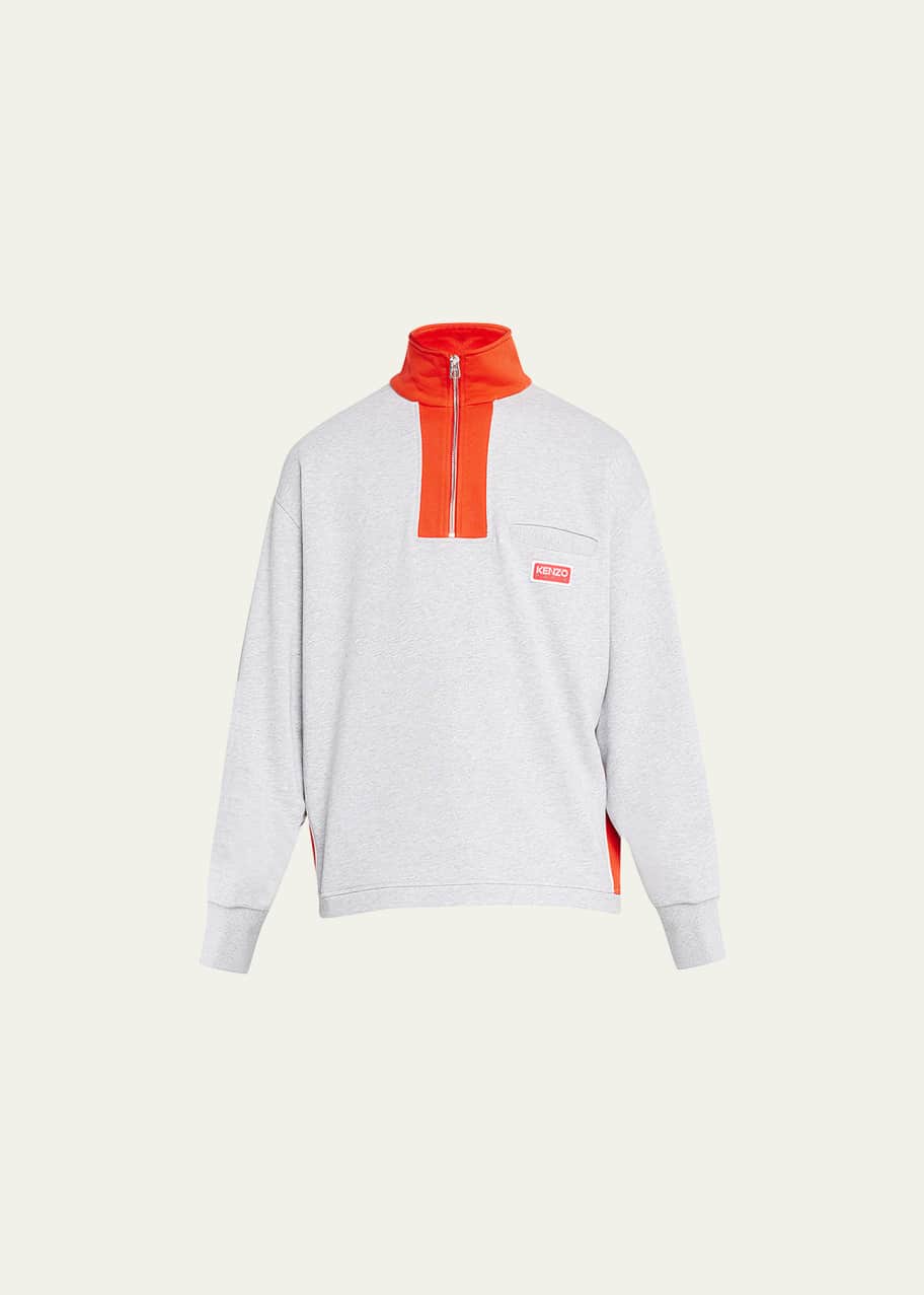 Kenzo zipped sweatshirt mens top
