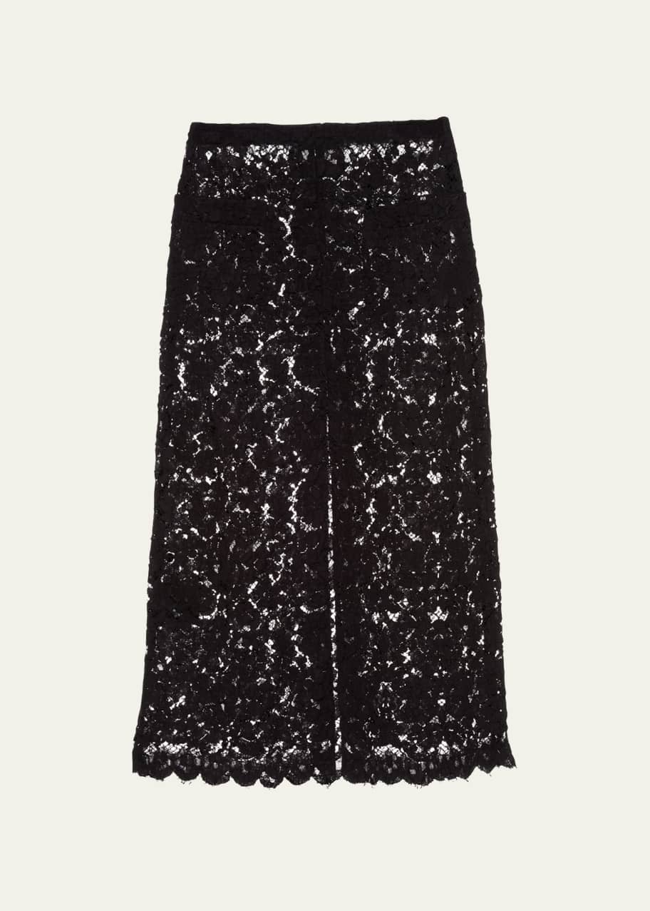 スカート MIU MIU Lace Skirt Miu Miu Long Lace Skirt In Black | ModeSens