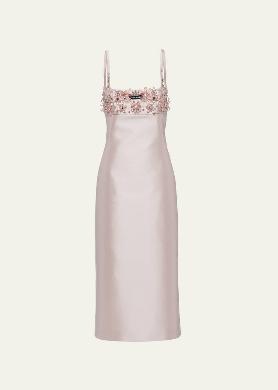 strapless open back dress THE SAPPHIRE SEQUIN DRESS – MISHA main image 0