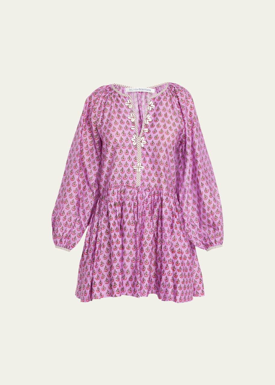 Alix of Bohemia Sula ShellEmbellished Mini Dress Bergdorf Goodman