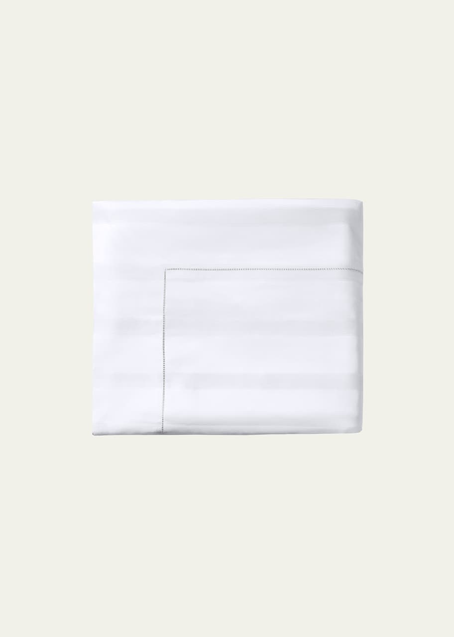 Image 1 of 1: Sferra Giza 45 Stripe Queen Duvet Cover