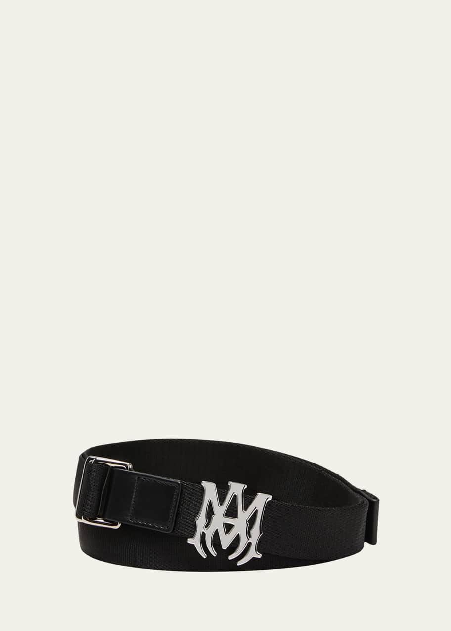 小物 amiri belt US UK AMIRI Nappa MA 4CM Belt Blue Men's - US