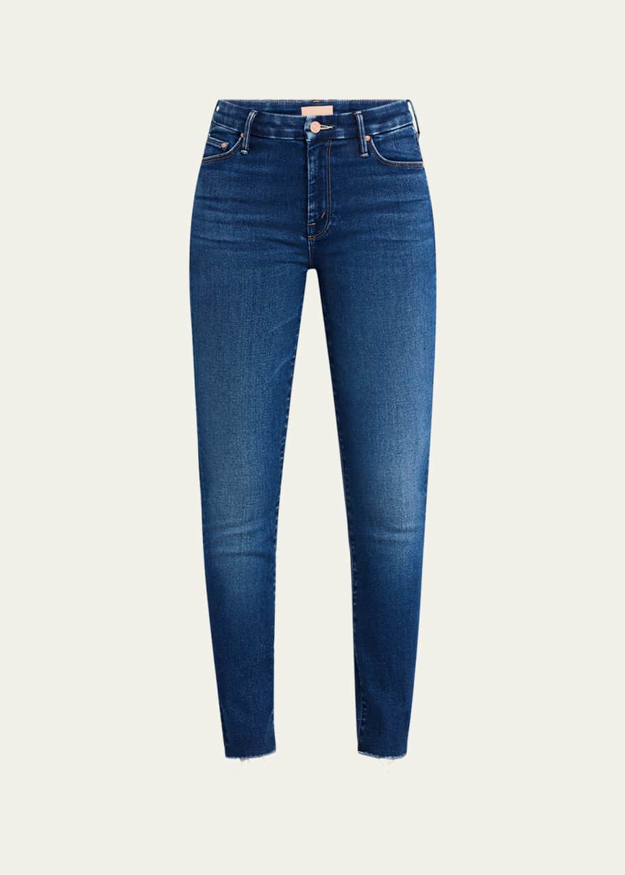 Image 1 of 1: The Looker Ankle Fray Jeans