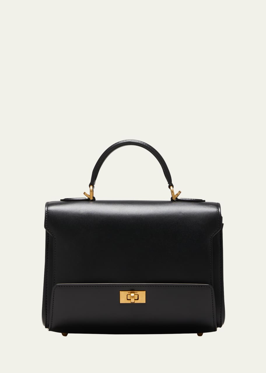 Balenciaga Money Flap Leather Top-Handle Bag - Bergdorf Goodman