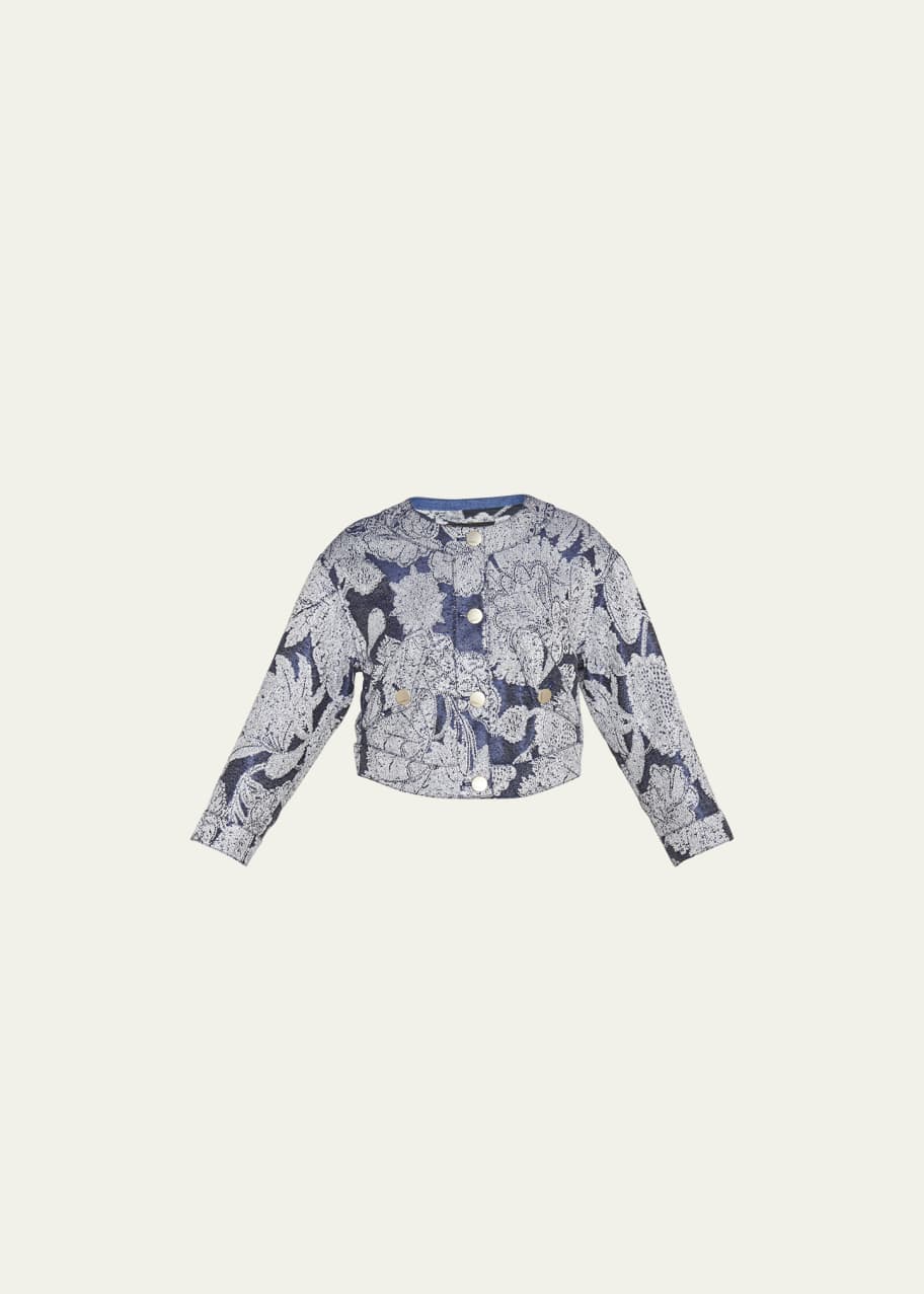 Image 1 of 1: Paisley Crop Jacket