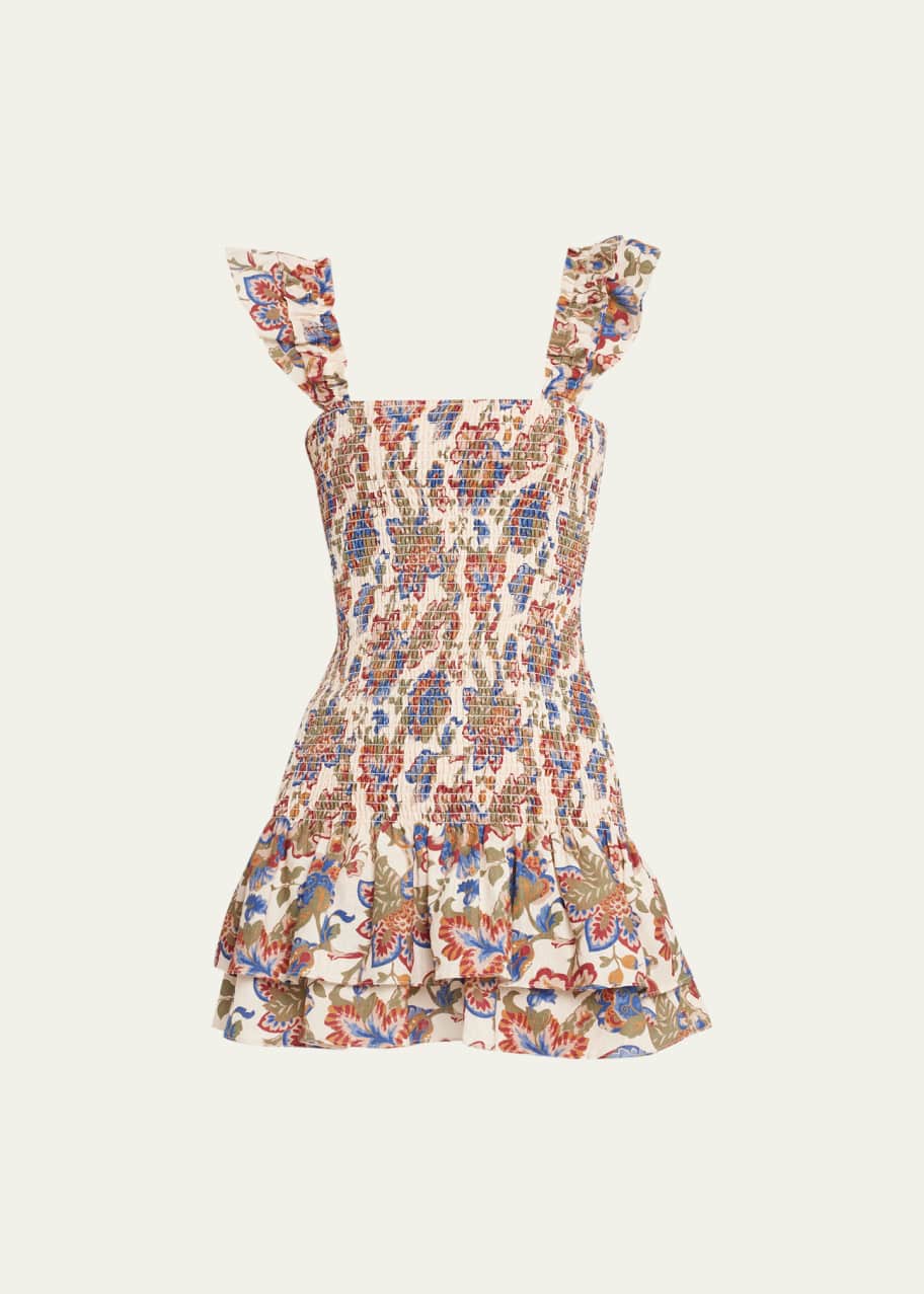 satin mini dress for women Champagne Flower Satin Mini Dress