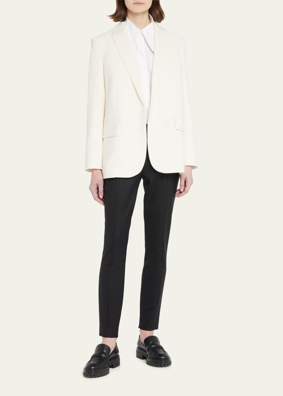 Theory ADMIRAL ホワイトジャケット¥50,600 Theory Admiral Crepe Open-Front Jacket - Bergdorf Goodman