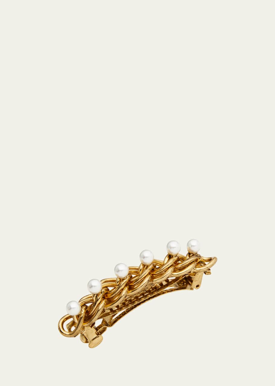 Lelet Ny Jackie Pearl French Barrette - Bergdorf Goodman
