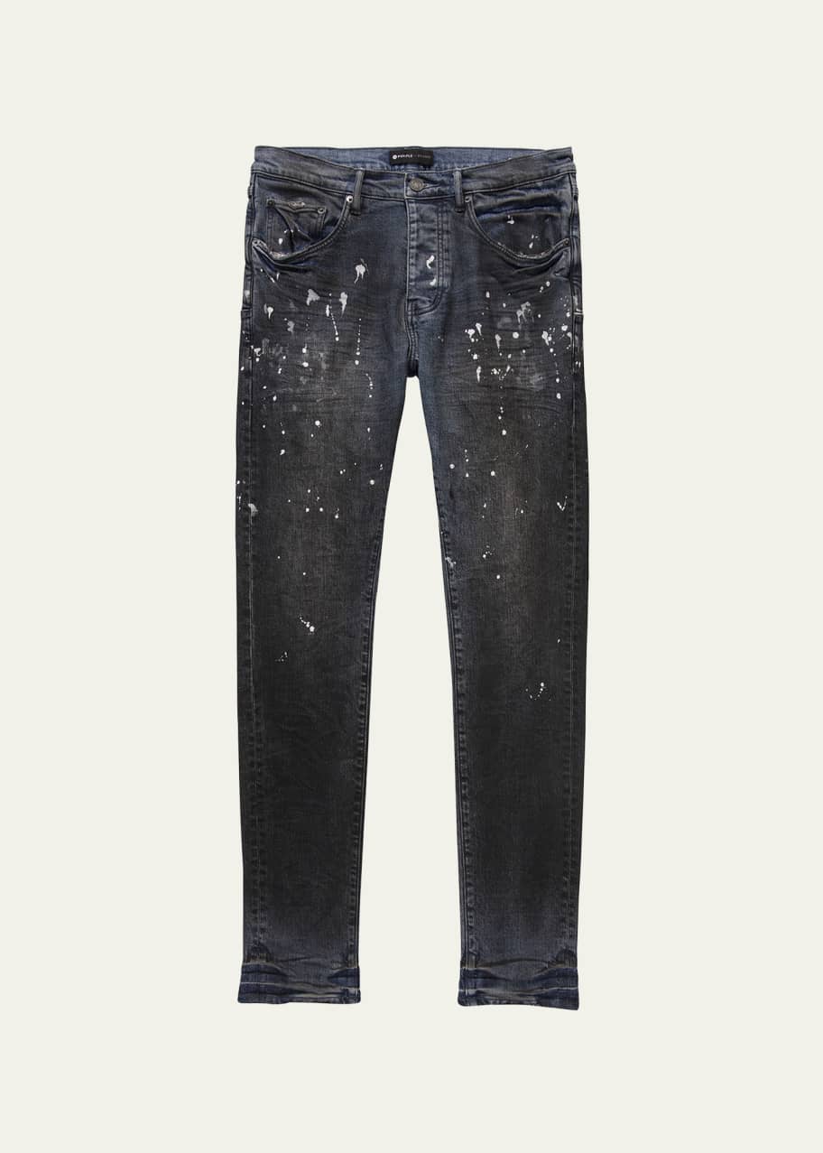 Oil coated jeans on sale