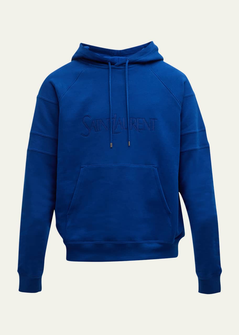 Image 1 of 1: Men's Colorblock Logo Hoodie