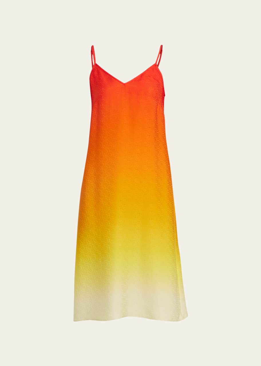 Casablanca slip best sale dress