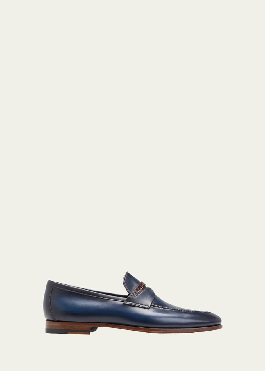 Mens alligator skin new arrivals loafers
