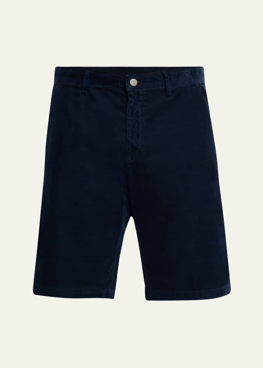 Image 1 of 1: Men's Flat Front Corduroy Shorts