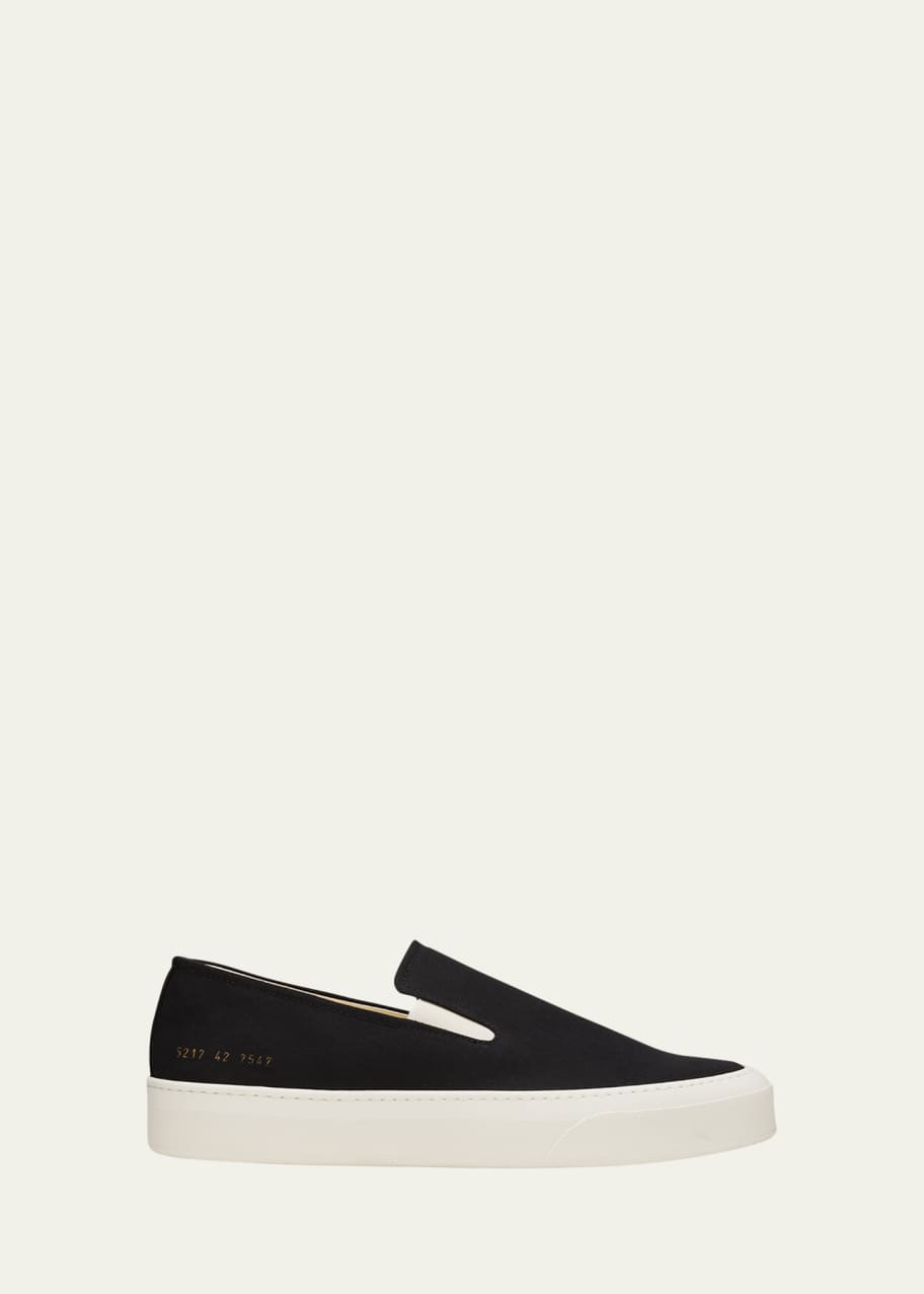 Common Projects Men s Slip On Canvas Low Top Sneakers Bergdorf