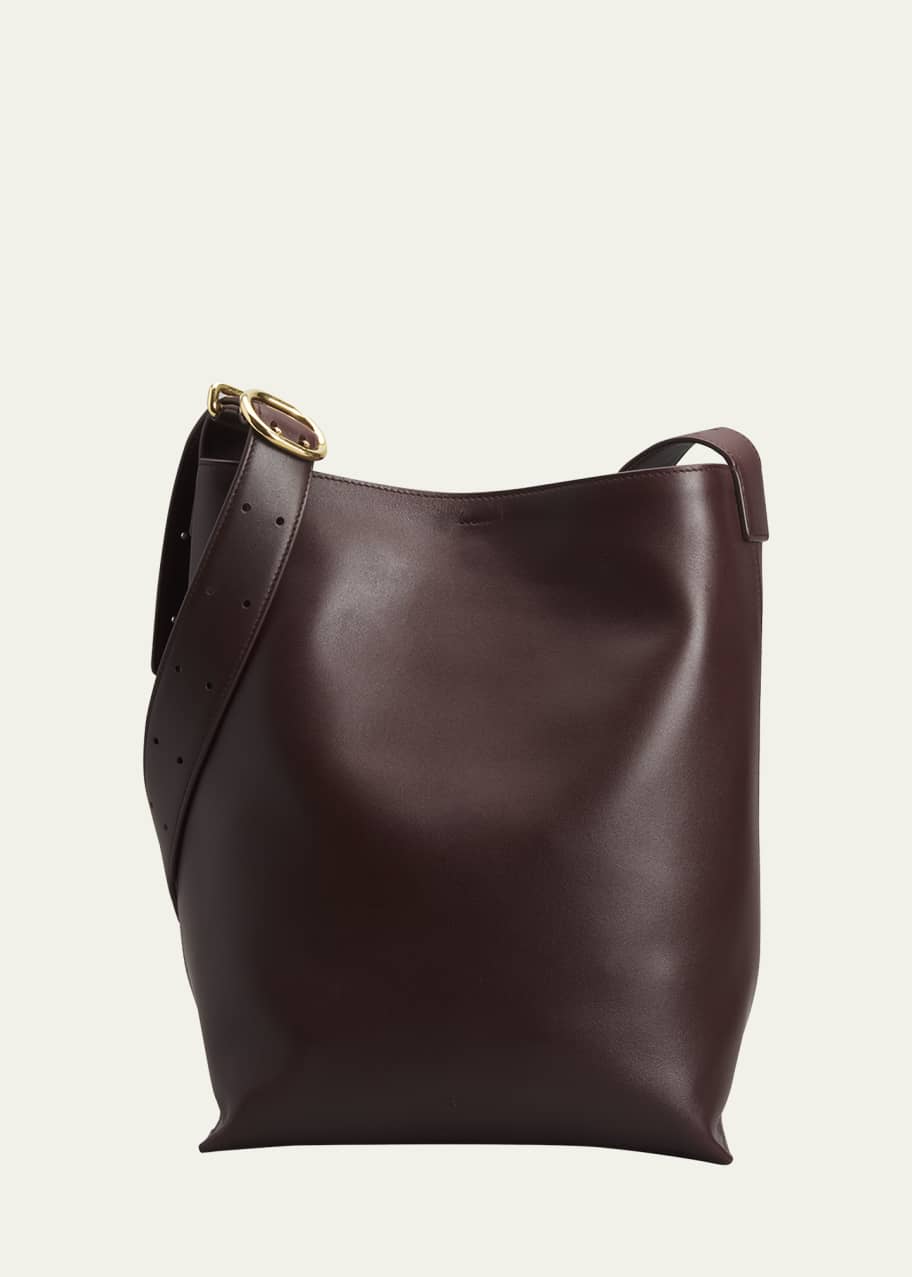 Jil Sander Cannolo Small Smooth Calfskin Tote Bag - Bergdorf