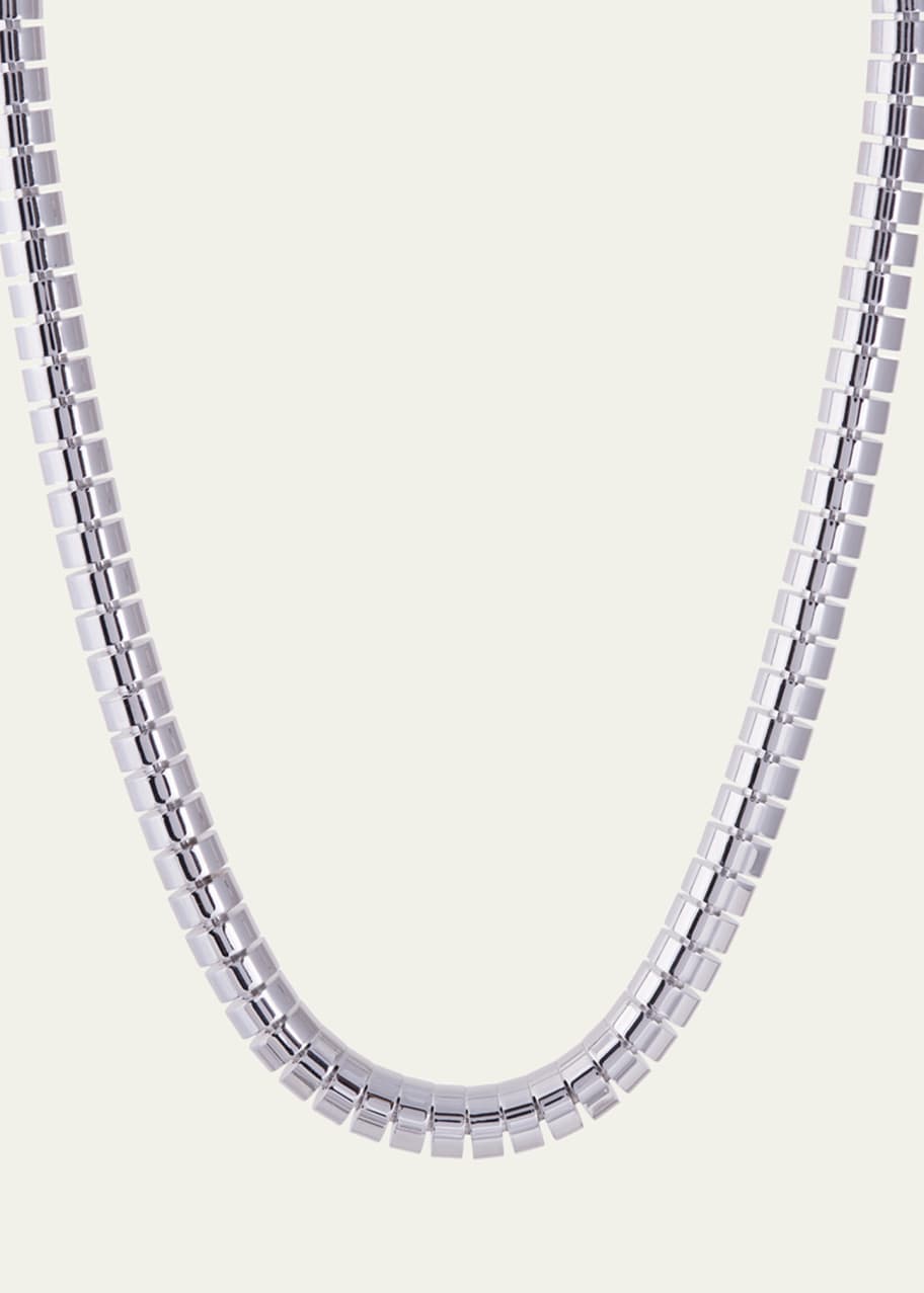 Image 1 of 1: 18K White Gold Ophelia Necklace