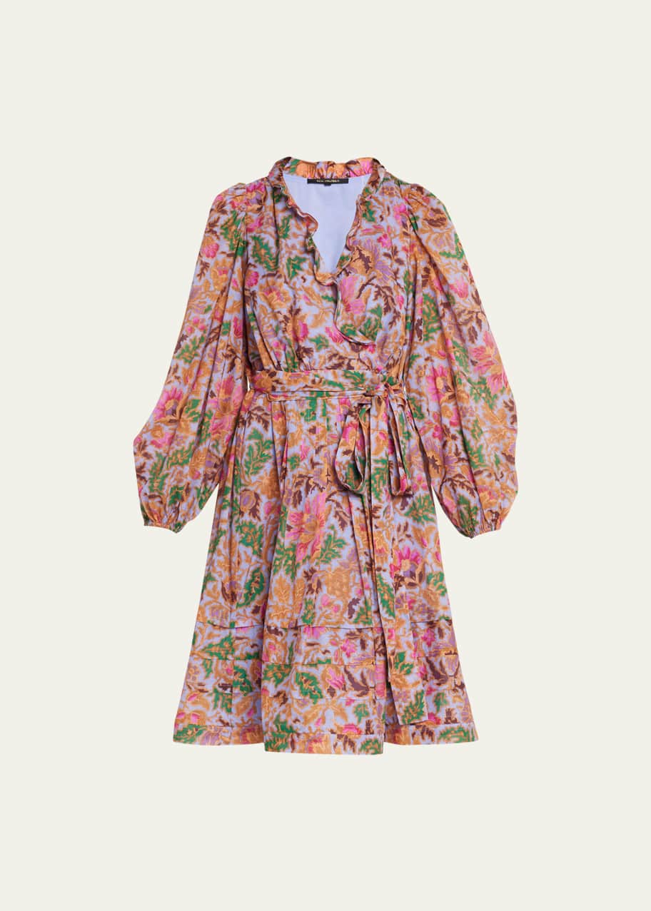 open lace back dress Kobi Halperin Bethenny Ruffle Trim Tulip Pink Silk Mini Dress – The Closet  New York
