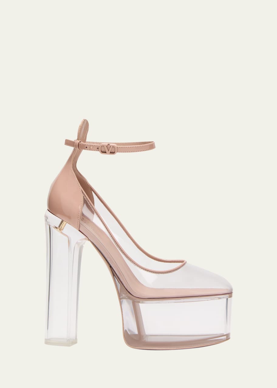 Clear valentino sandals outlet