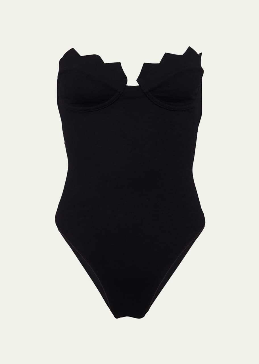 Vix Imani Strapless OnePiece Swimsuit Bergdorf Goodman