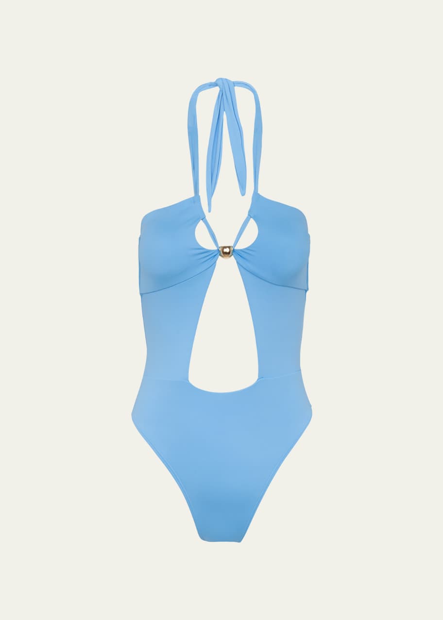 Vix Brenda Cutout One Piece Swimsuit Bergdorf Goodman