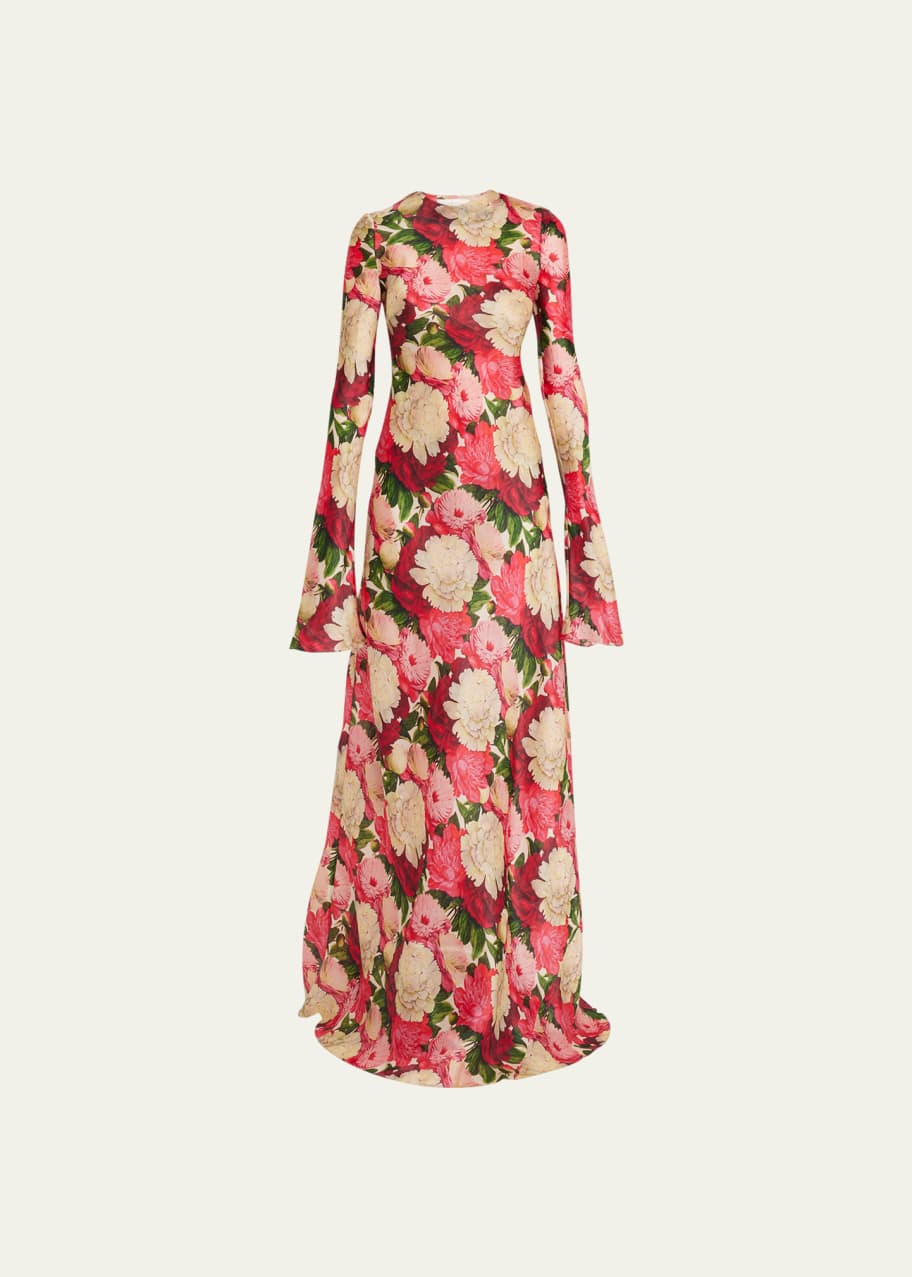 Zimmermann Wonderland Floral Long Sleeve Maxi Dress - Bergdorf Goodman