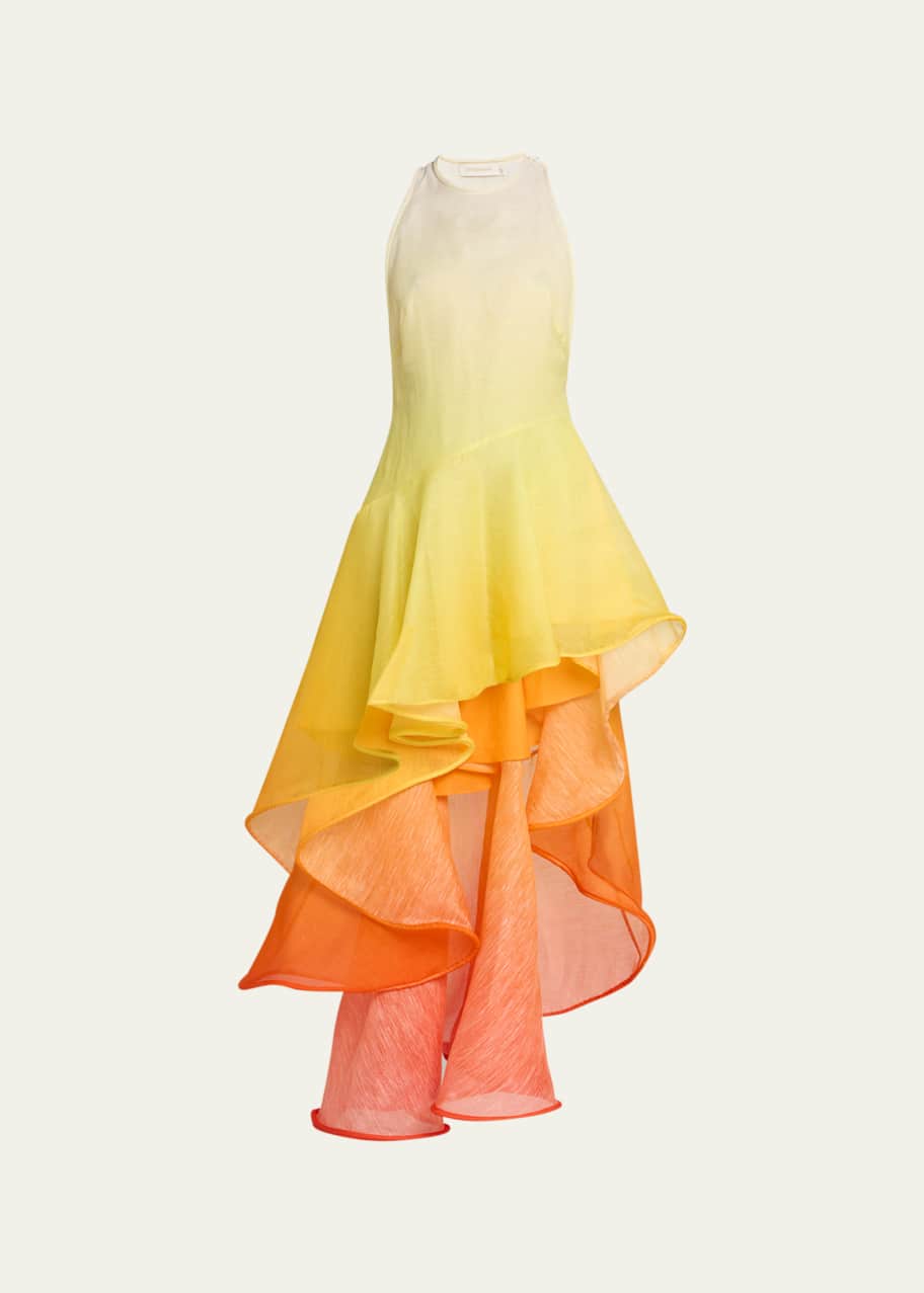 Wonderland Waterfall High Low Dress