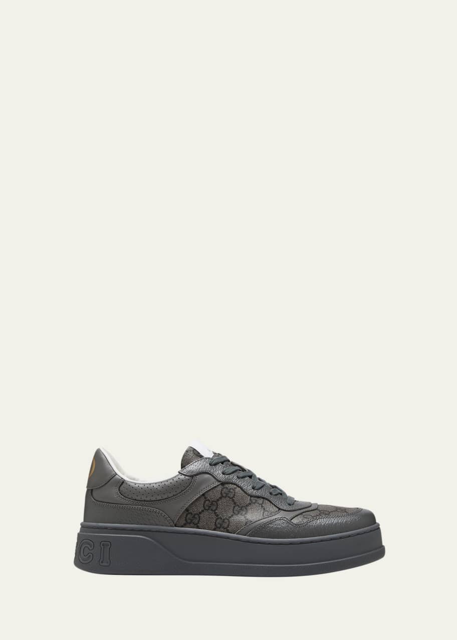 Men's Chunky B GG Supreme Low-Top Sneakers