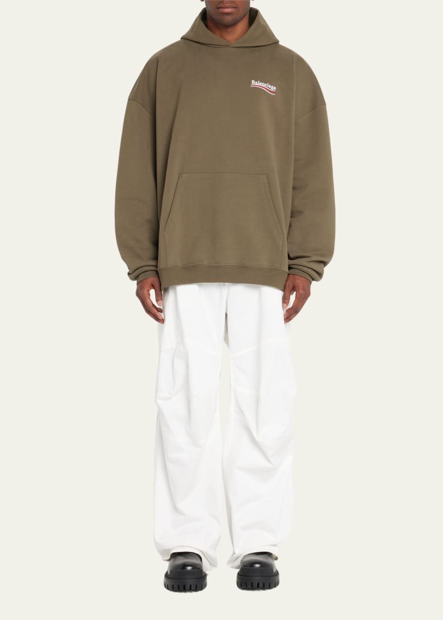 Image 1 of 1: Men's Campaign Logo Terry Hoodie