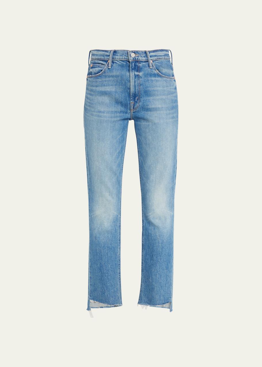 MOTHER The Mid Rise Dazzler Ankle Step Jeans - Bergdorf Goodman