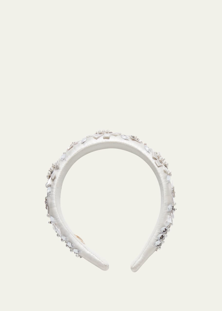 Tutu du Monde Charmer Feather headband- Dahlia main image 1