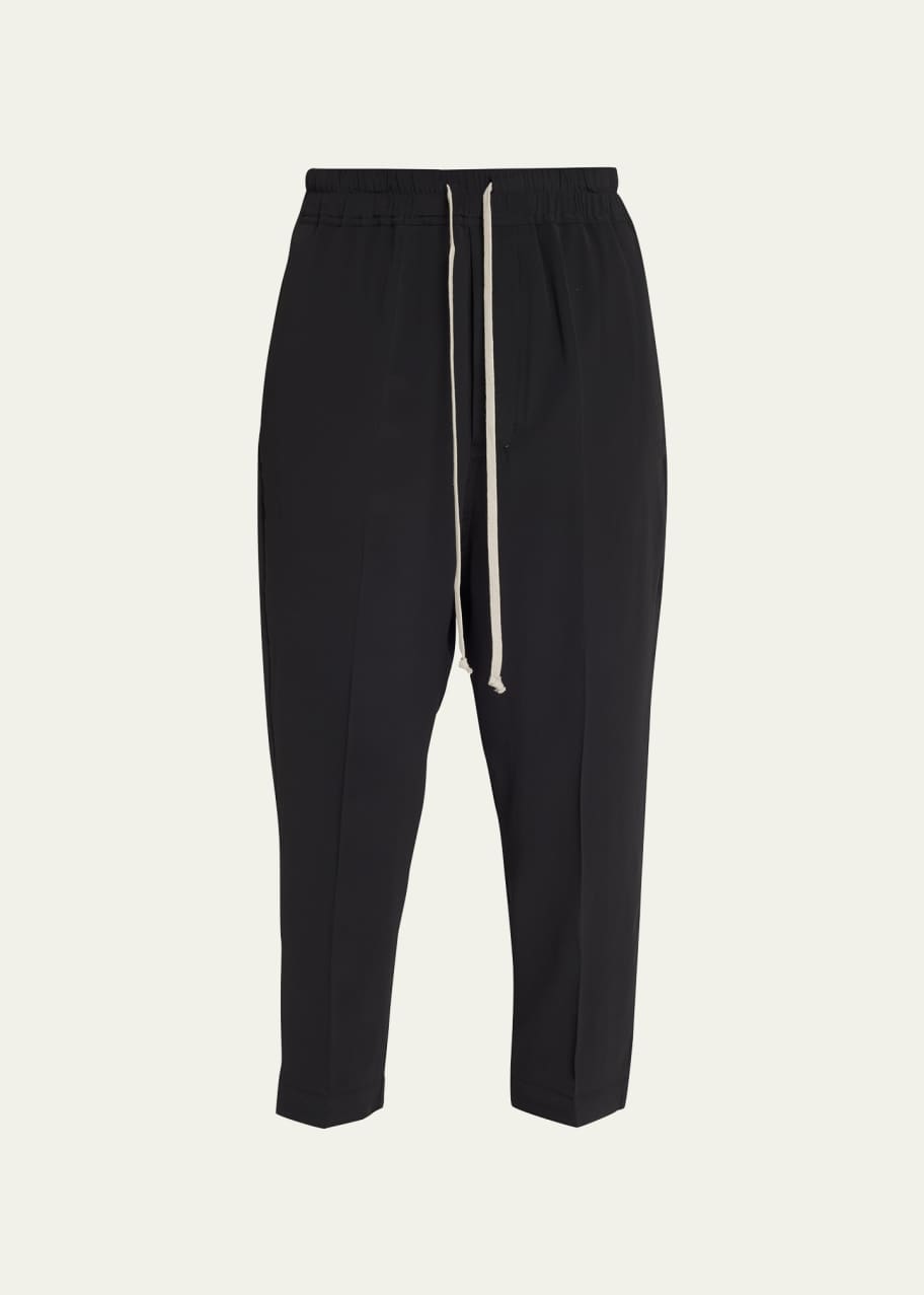 パンツ Rick Owens Drawstring Cropped Pants Rick Owens Drawstring Cropped Pants - Bergdorf Goodman