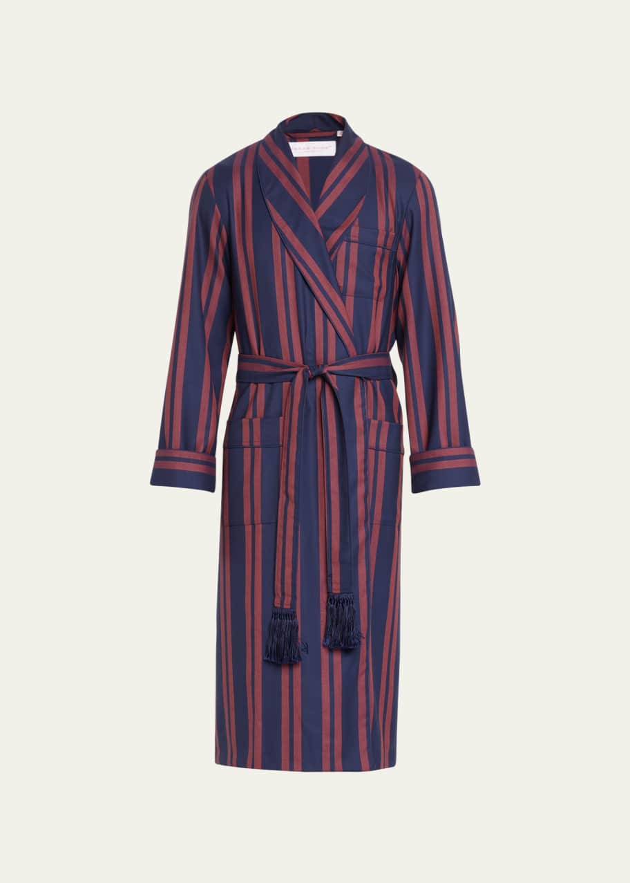 Derek rose wool dressing gown store