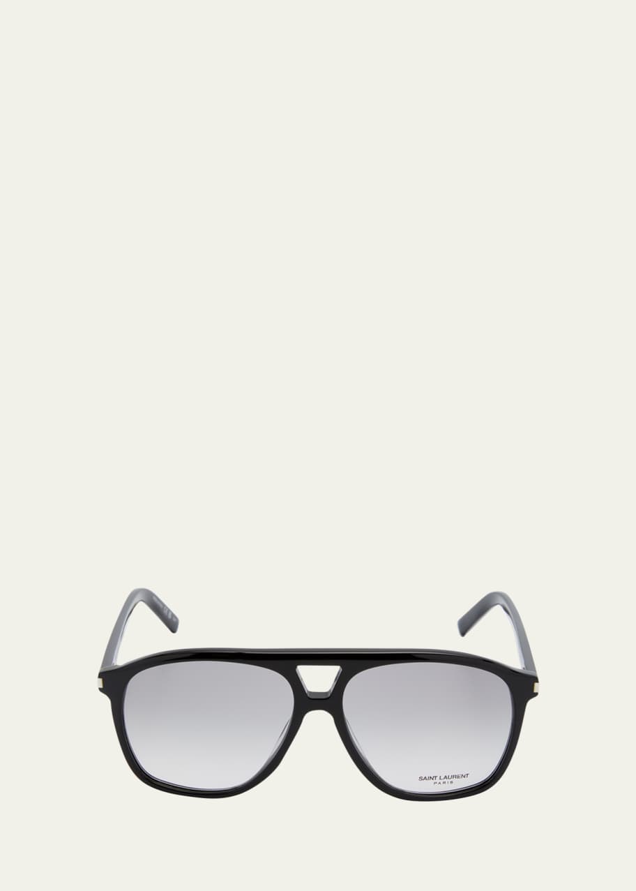 Saint Laurent SL 596 Dune Acetate Aviator Sunglasses
