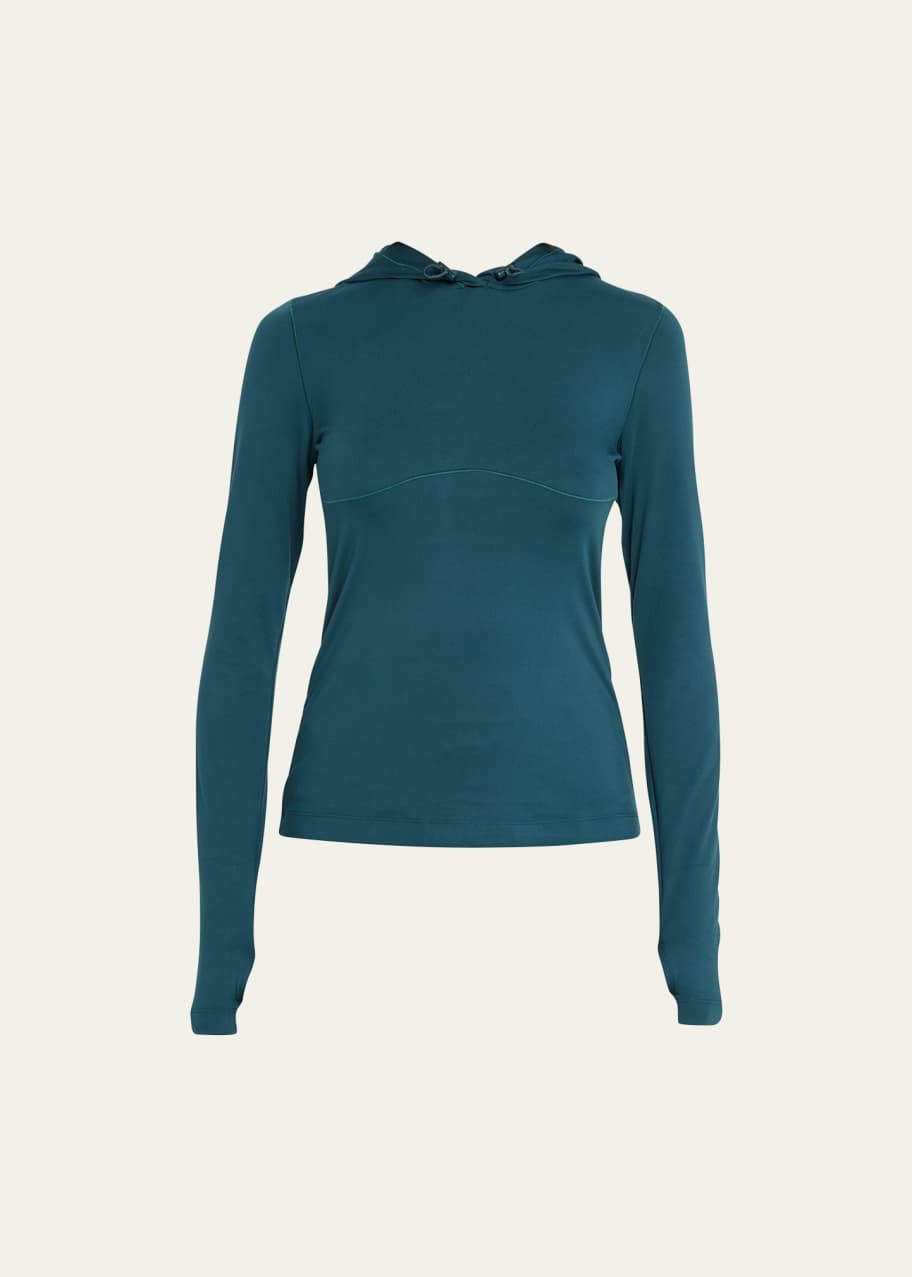 Alo Yoga Alosoft Hooded Runner Long-Sleeve - Bergdorf Goodman