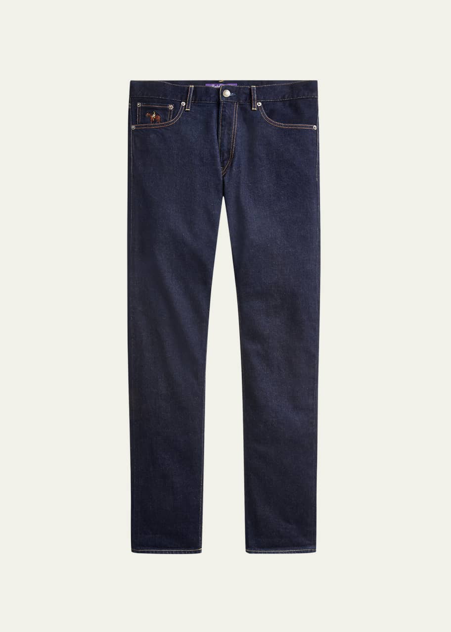 Men's Slim-Fit Stretch Denim 5-Pocket Jeans