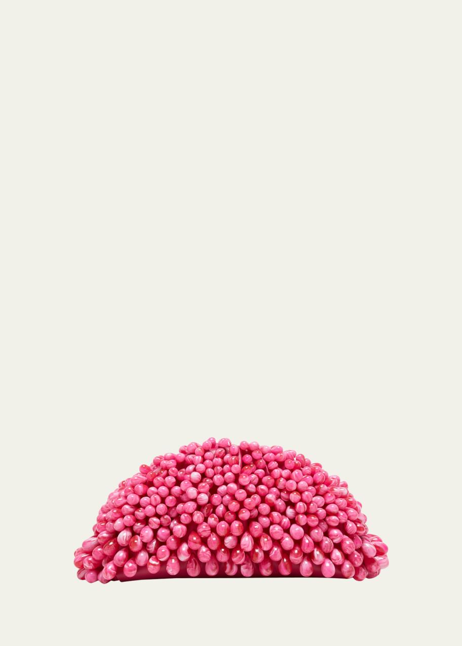 Cult Gaia Jaala Mini Beaded Shell Clutch Bag - Bergdorf Goodman