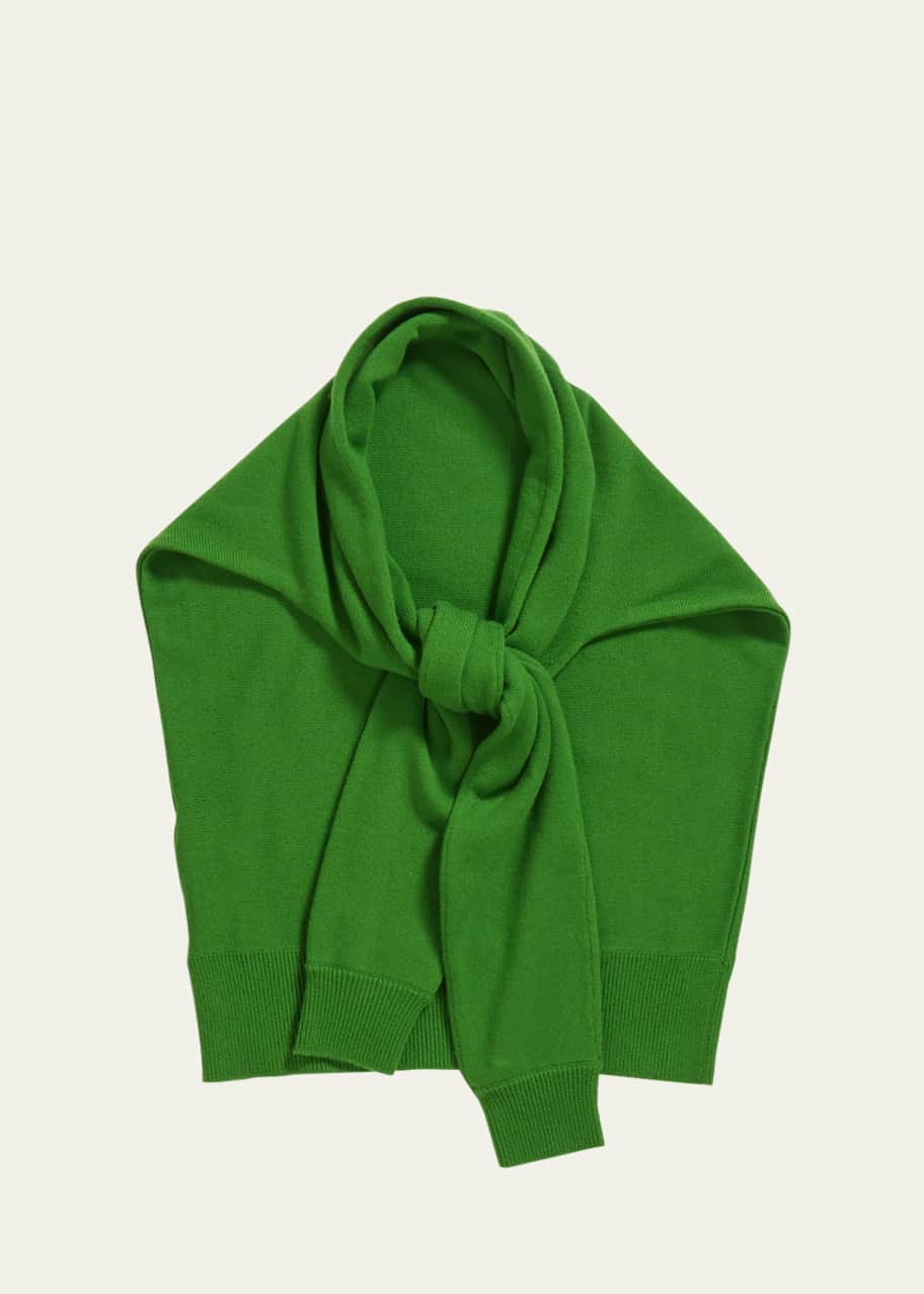Michael kors scarf green hot sale