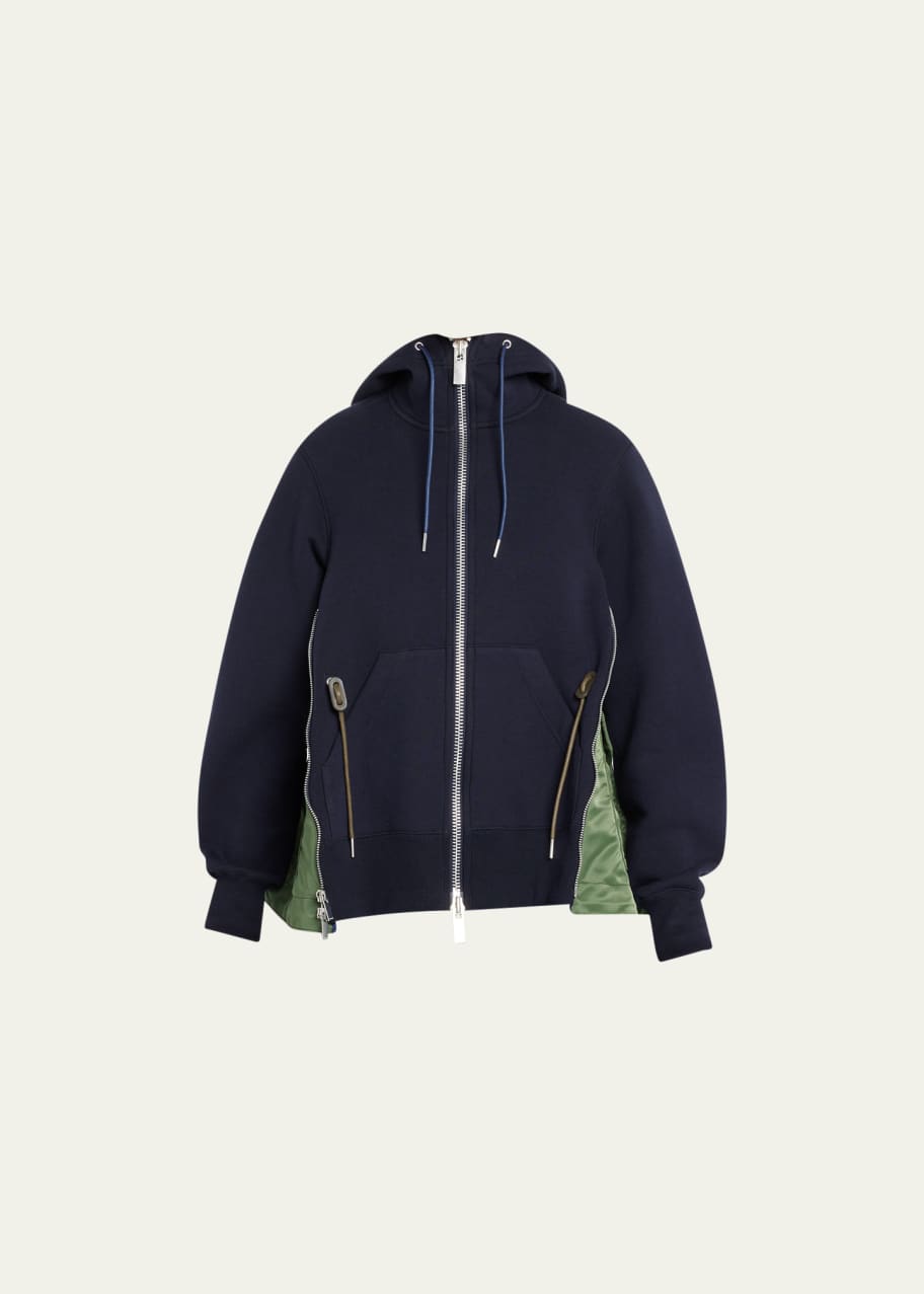 Sacai Hoodie 19SS Spring Winter Sweat 2 Cotton Black 19