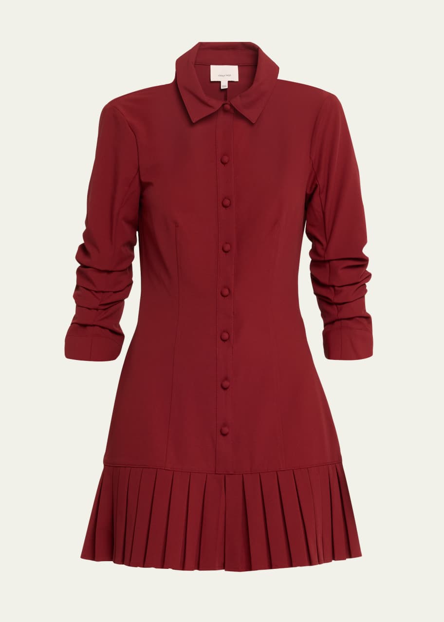 ワンピース herlipto Checked Shirt Mini Dress S Checked Shirt Mini Dress herlipto - メルカリ