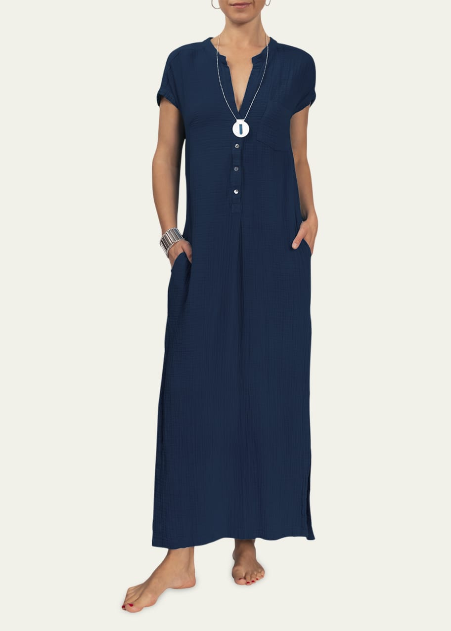 Everyday Ritual Stacey Gauze Caftan Bergdorf Goodman