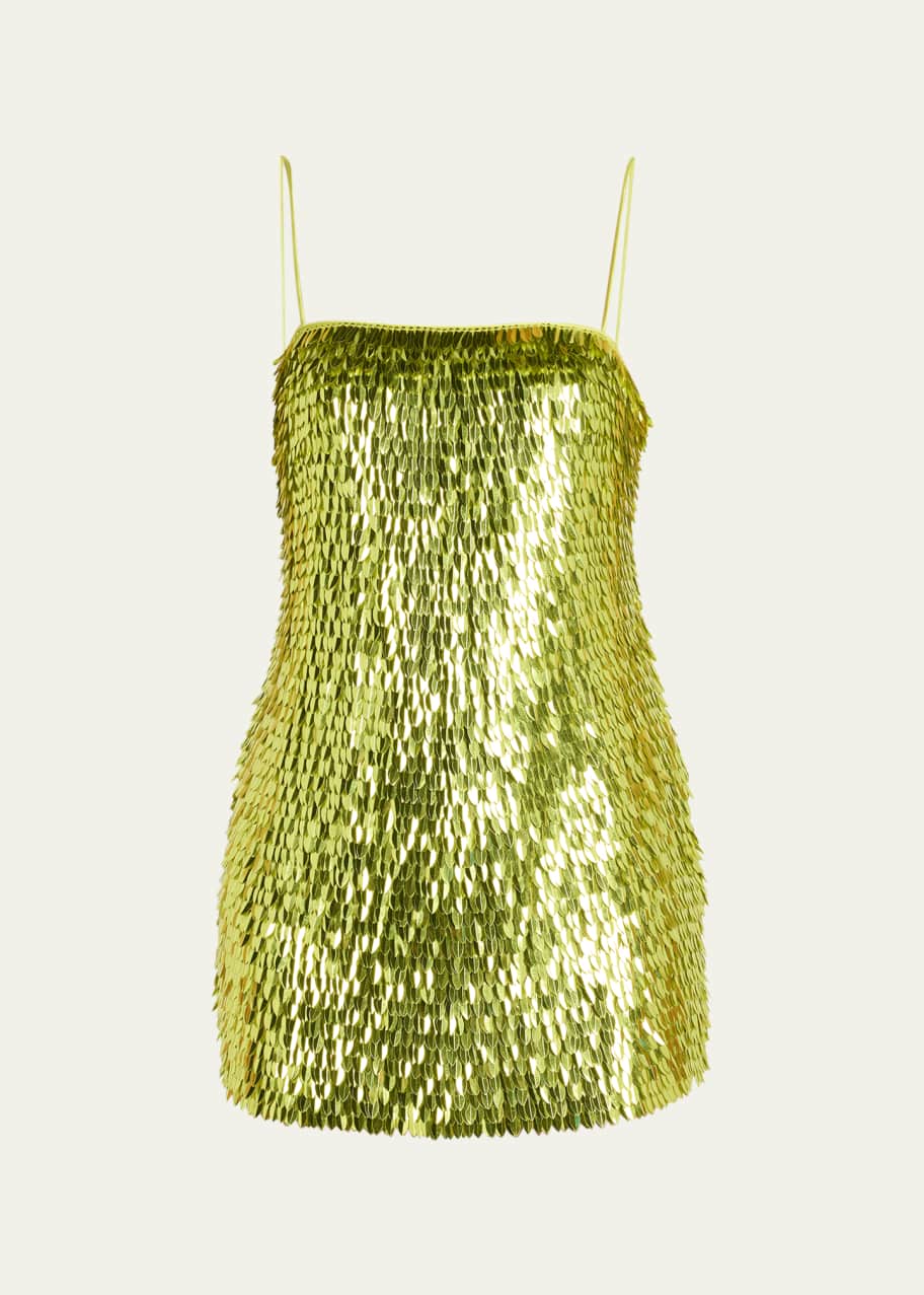 Retrofete Nara Sequin Mini Slip Dress - Bergdorf Goodman