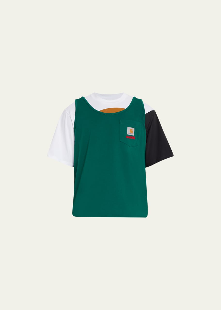 Marni x Carhartt WIP Men's T-Shirt with Vest - Bergdorf Goodman