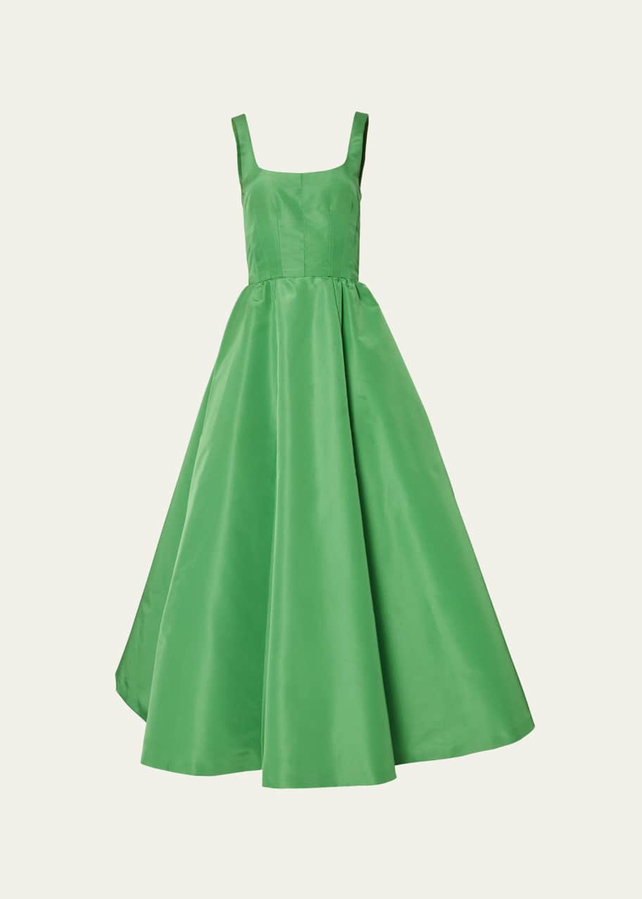 Carolina Herrera Scoop Neck Circle-Cut Cocktail Dress - Bergdorf Goodman